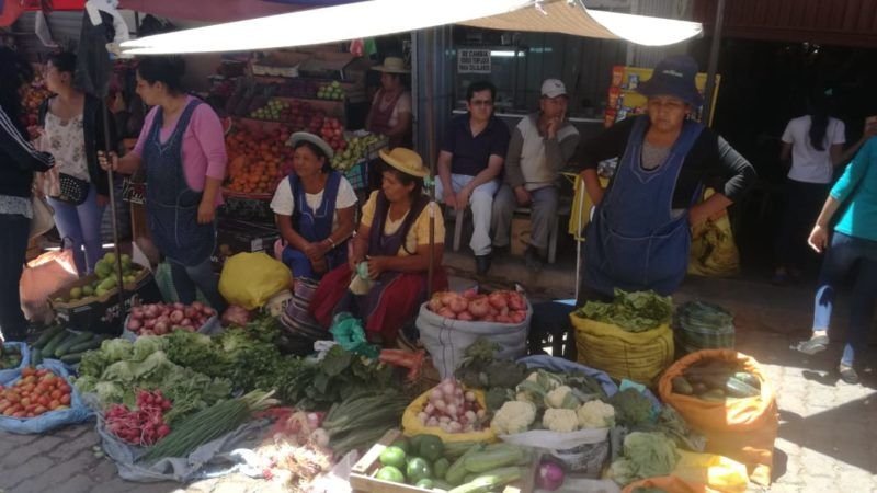 Suben precios de los productos en los mercados de Tarija por la cuarentena