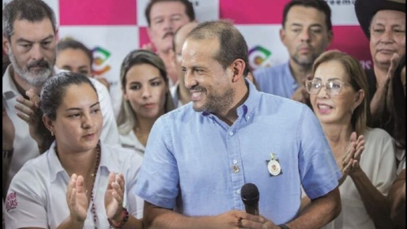 Camacho es proclamado candidato a la Gobernación, se fija como objetivo avanzar al federalismo