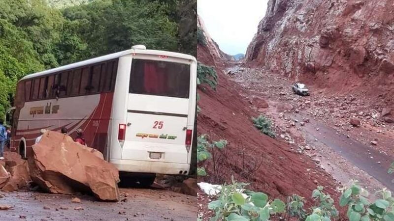 ABC restringe la circulación vehicular al Chaco por derrumbes