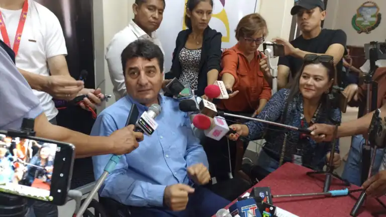 Alcalde de Tarija hace referencia a la unidad que debería existir entre Tuto Quiroga y Samuel Doria