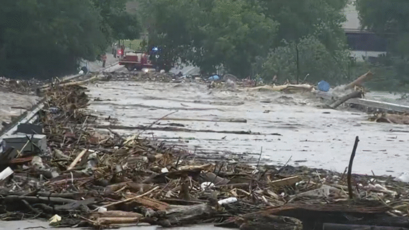 Crecida del rio Guadalupe deja varios muertos