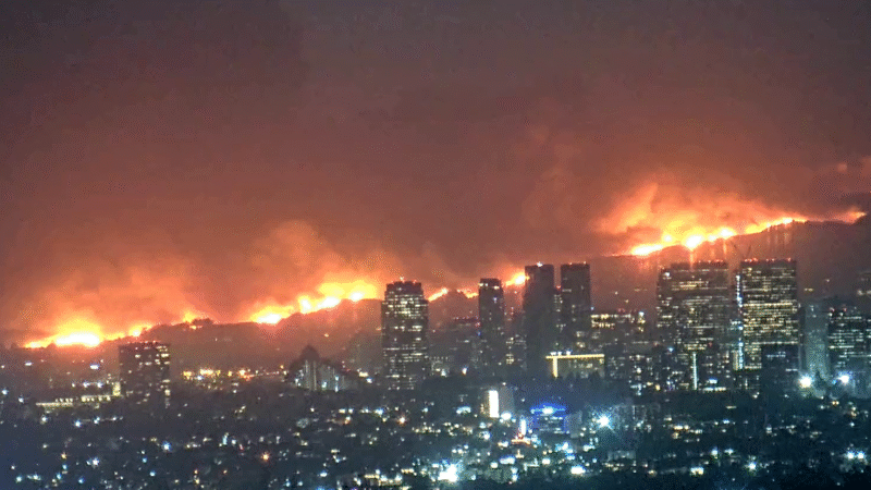 Insendio forestal en California arrasa más de 28.300 h