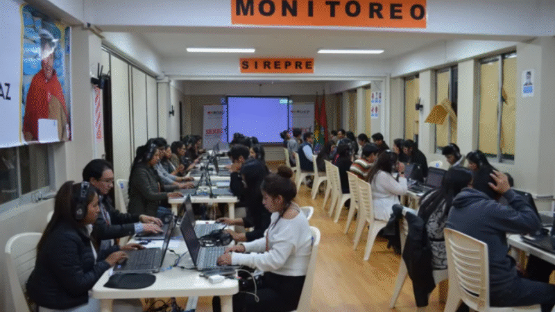 El directo nacional del Serecí reporta 98% de éxito en el simulacro del sistema de transmisión de resultados