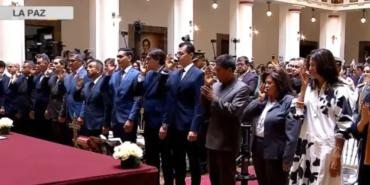 Senado destaca perfil técnico y experiencia del primer gabinete de Rodrigo Paz