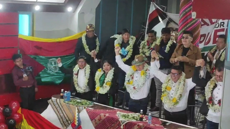 Vicepresidente Edman Lara lanza a tiktoker “El Mamani” como candidato a la Alcaldía de El Alto y rompe públicamente con el Gobierno.