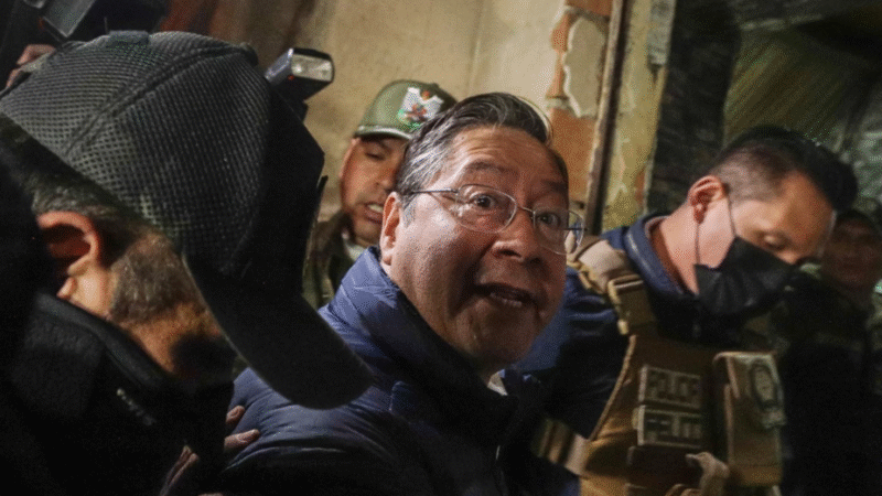 Arce es enviado a San Pedro y cumple detención preventiva por el caso Fondo Indígena