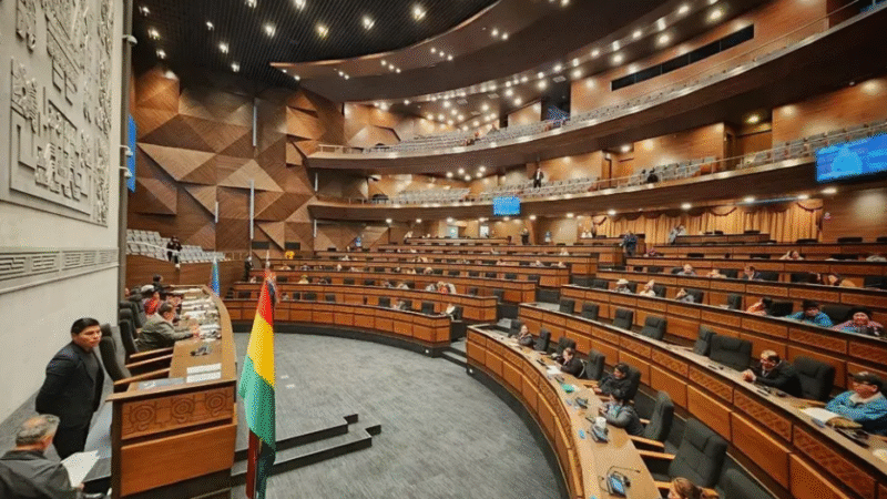 Diputados serán posesionados el 4 de noviembre en La Paz pese a norma que fija a Sucre como sede de las sesiones preparatorias.