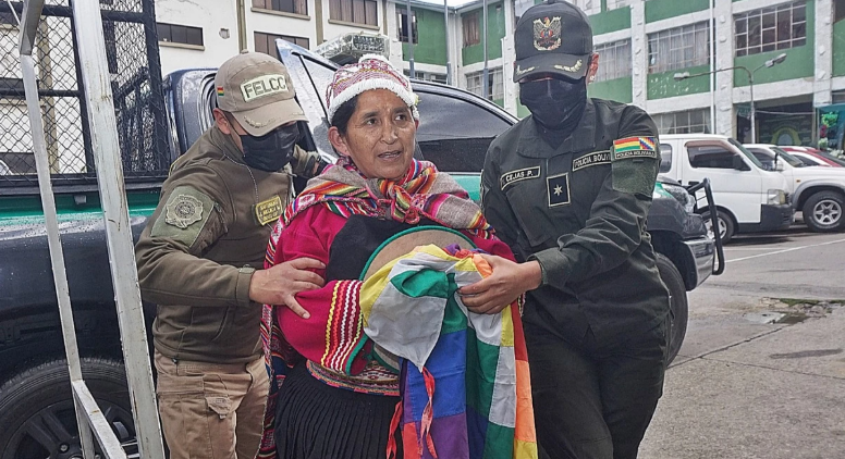 Fiscal Cardozo descarta agresión a Lidia Patty y confirma suspensión de audiencia de Luis Arce.