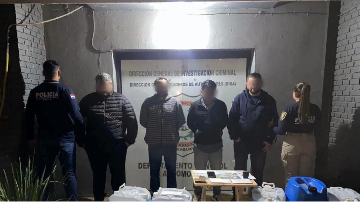 Paraguay desarticula presunta organización criminal que intentó robar una avioneta; un boliviano figura como supuesto líder.
