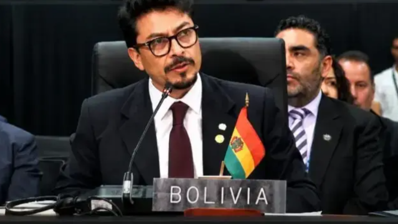 Aramayo explica demora en designar embajadores
